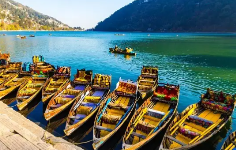 Nainital: The Serene Lake City of Uttarakhand Nainital is a picturesque hill station located in the Kumaon region of Uttarakhand. It is situated at an altitude of 2,084 meters above sea level and is known for its scenic beauty and serene atmosphere.